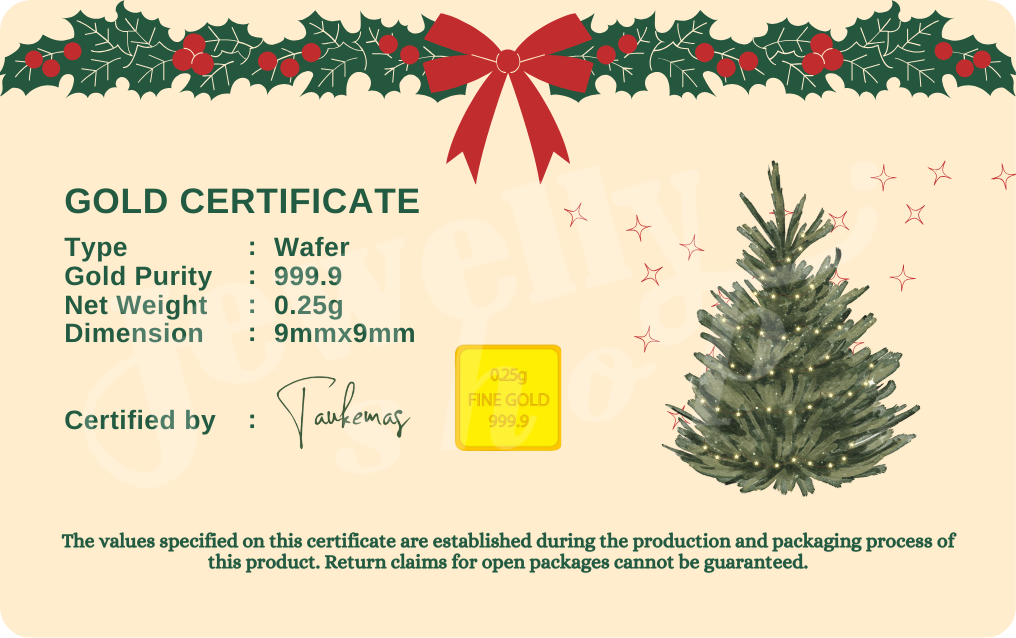 December | Monthly | Christmas Present 1.0g