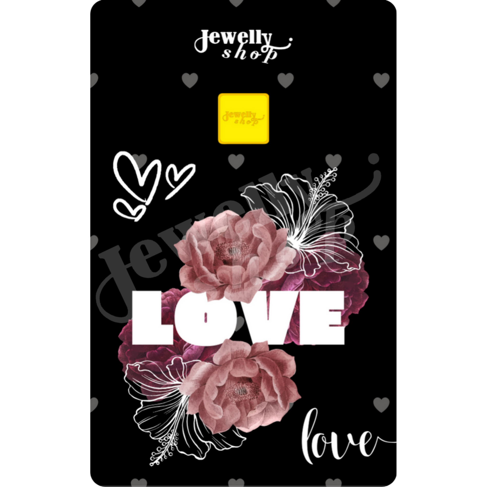 I LOVE YOU Collection (3) | Flower - Black 0.25g