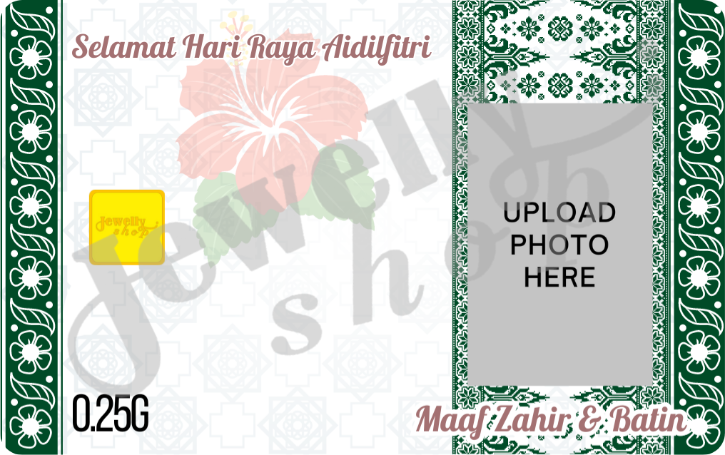 Hari Raya Personalized Collection 0.25g