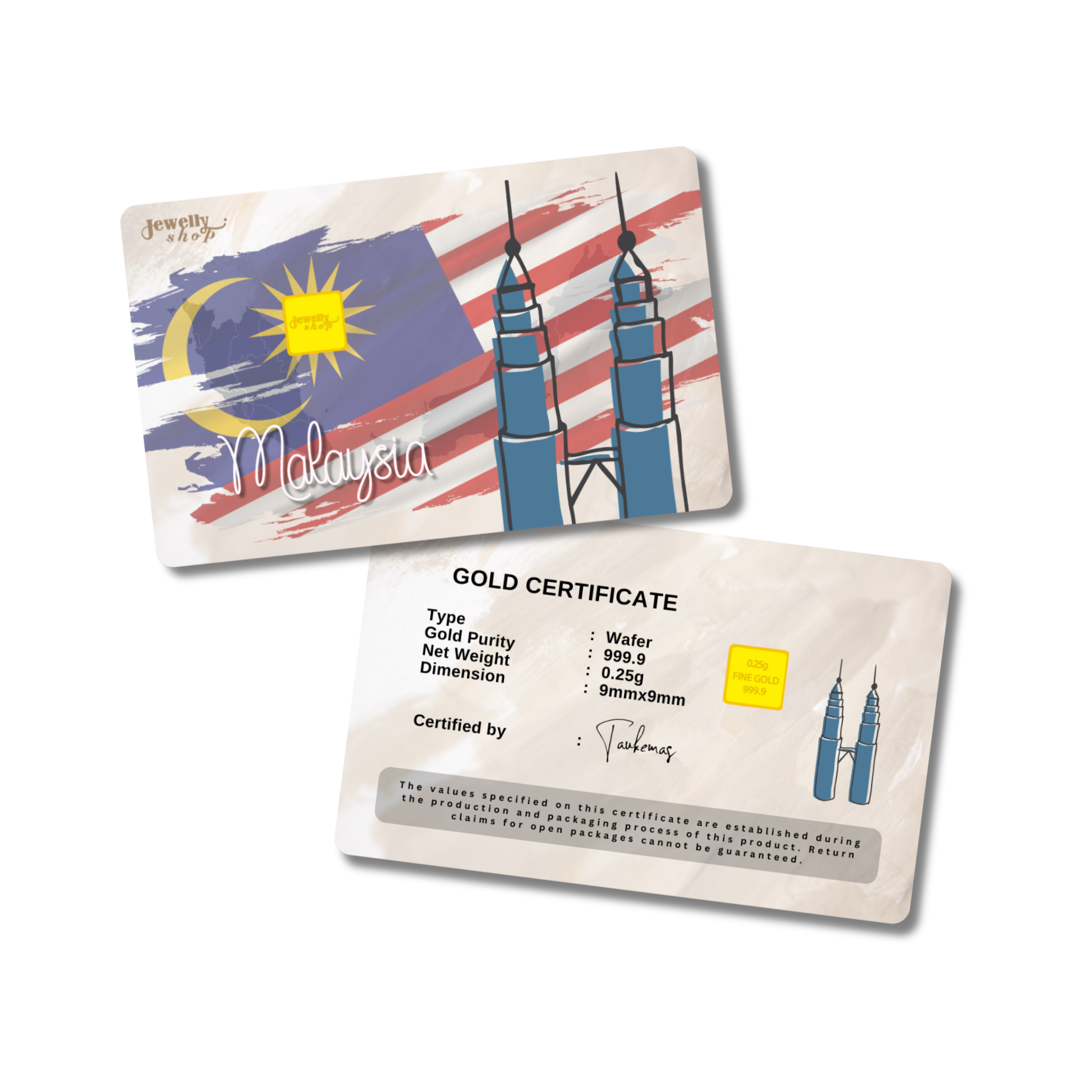 Malaysia Collection (3) | Twin Tower 0.25g