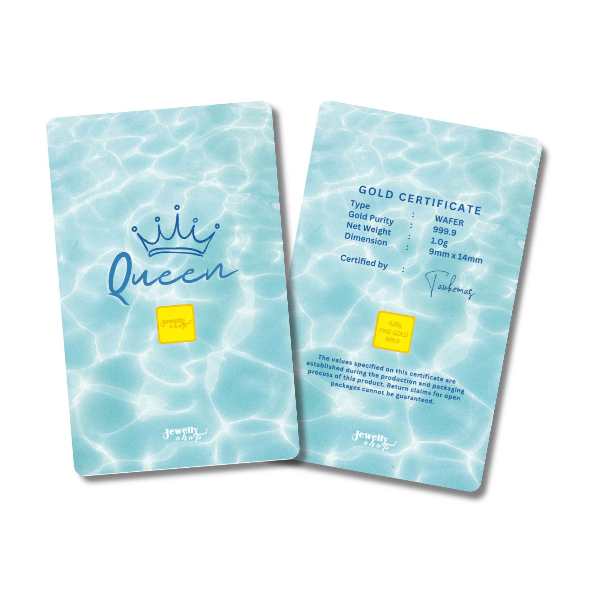 Queen - Ocean Blue 0.25g