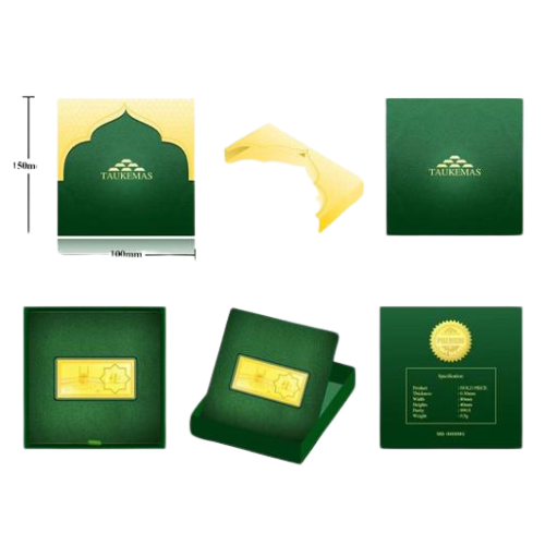 [S001] Ayat Seribu Dinar Premium Souvenir (0.5g)