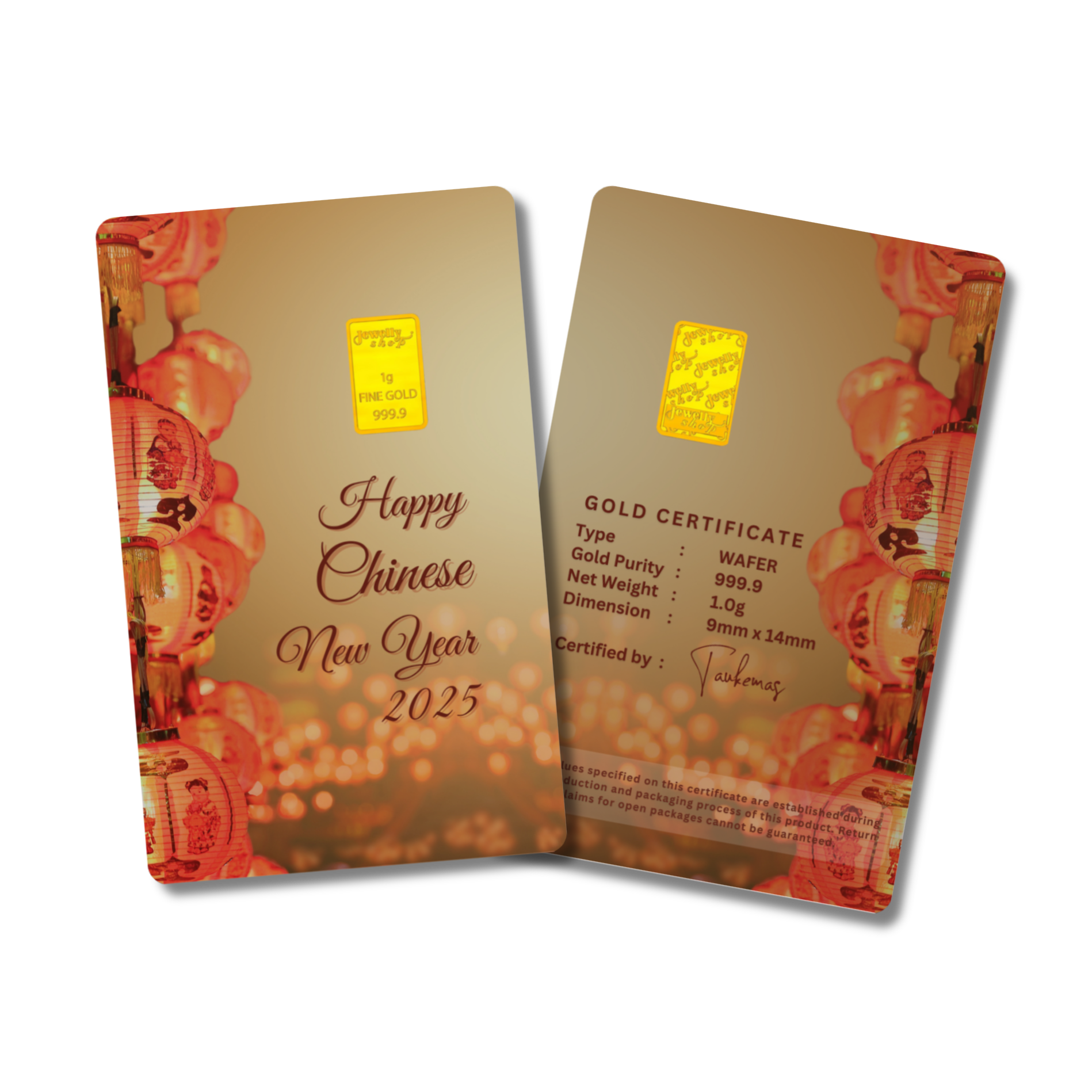 Chinese New Year 2025 1.0g