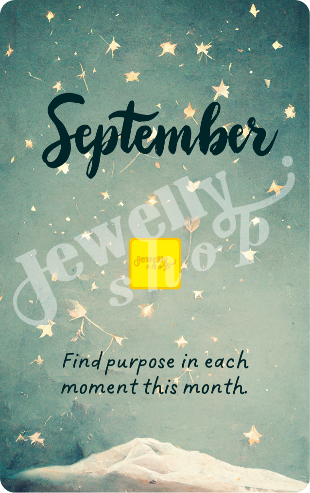 Monthly Nature Collection - September 0.25g