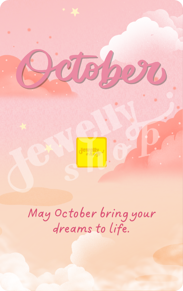 Monthly Nature Collection - October 0.25g