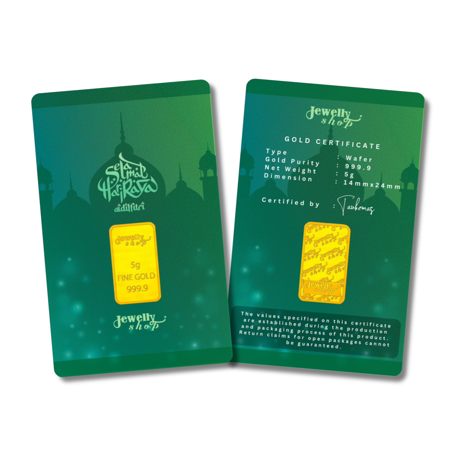 Hari Raya Aidilfitri | Masjid | Mosque - Green 5g