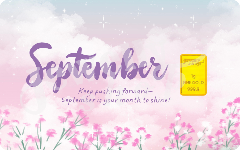Monthly Nature Collection (Flower | Pink) - September 1.0g