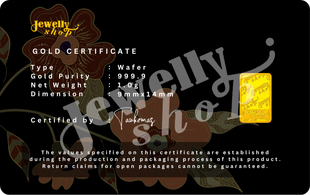 Batik Collection - Flower - Malaysia 1.0g