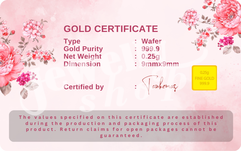 Congratulation - Pink Flower 0.25g