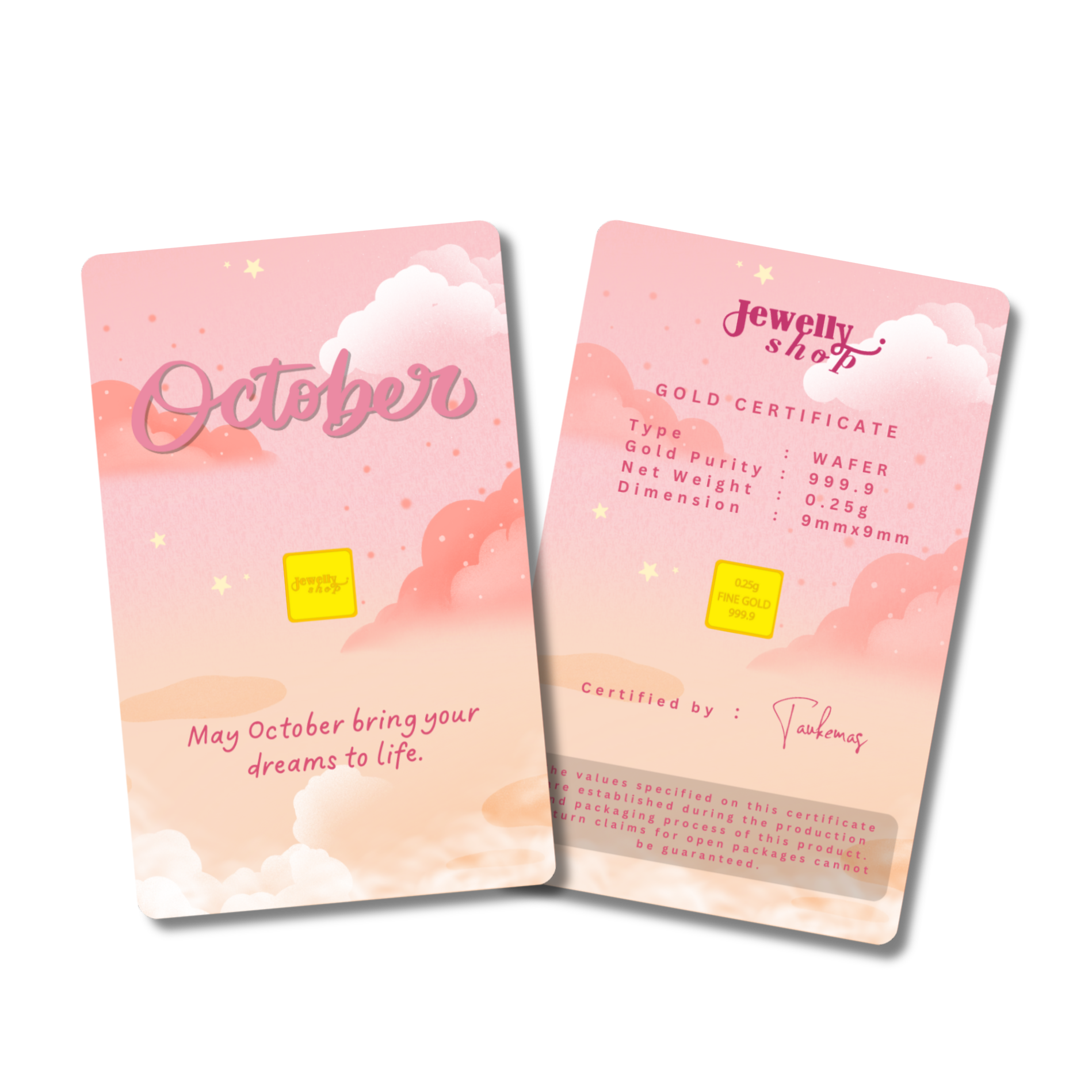 Monthly Nature Collection - October 0.25g