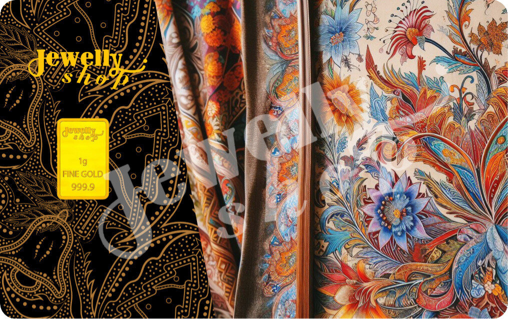 Batik Collection - Flower - Malaysia 1.0g