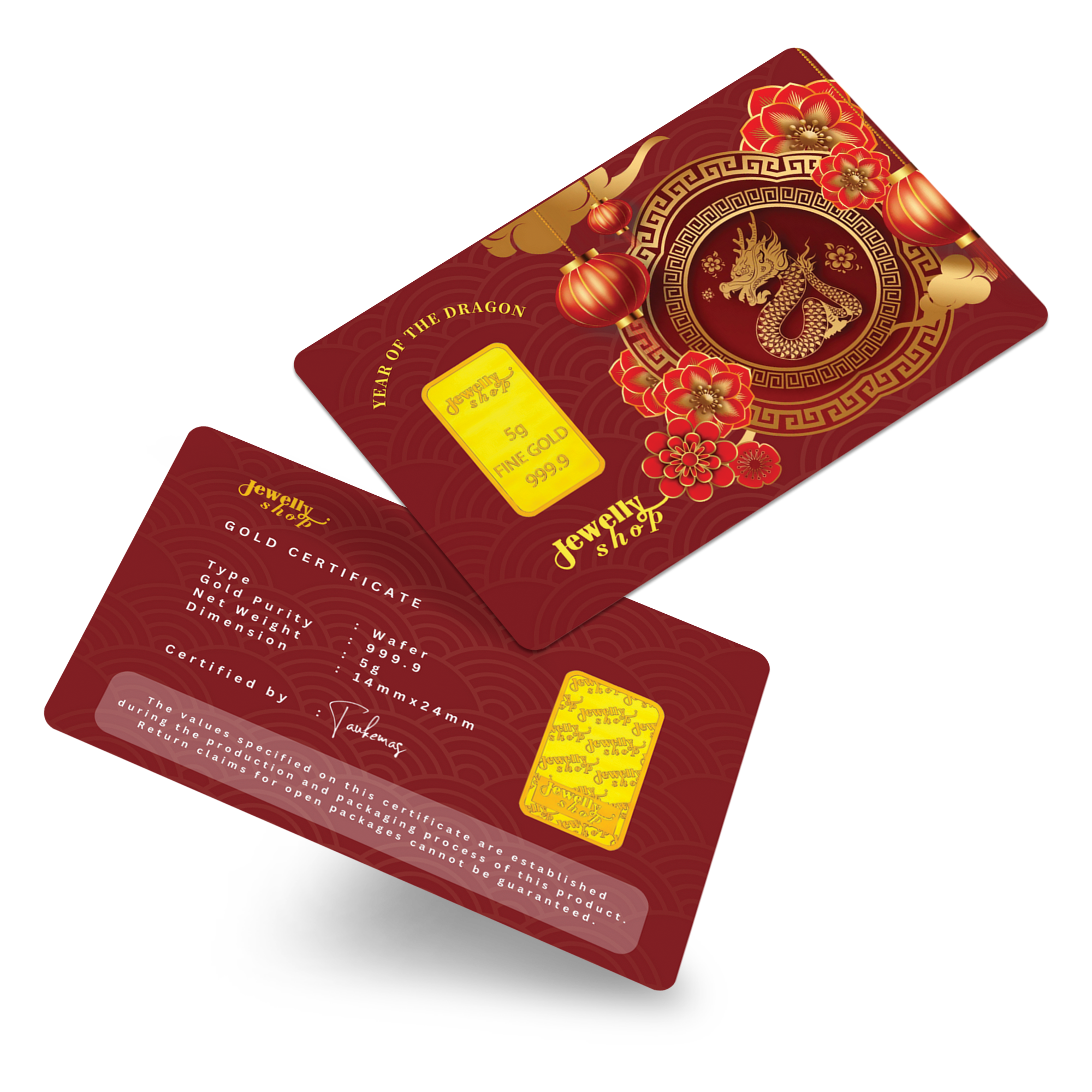 Chinese New Year 2024 (1) - Dragon 5g