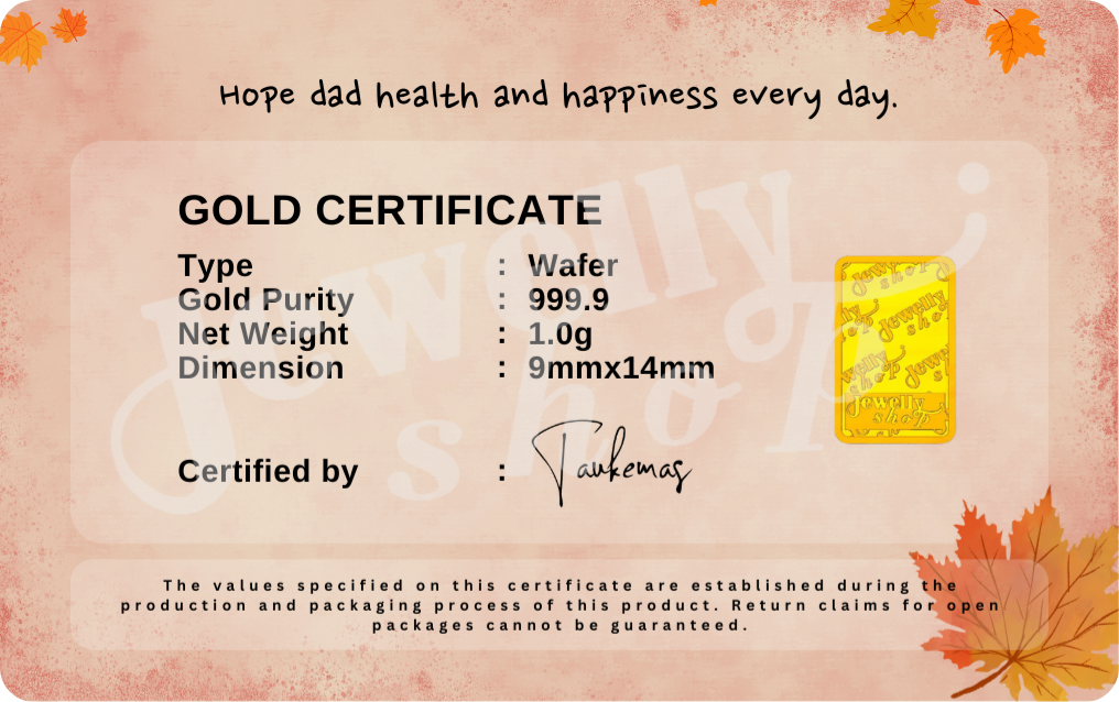 Father's Day Personalized Collection 1.0g