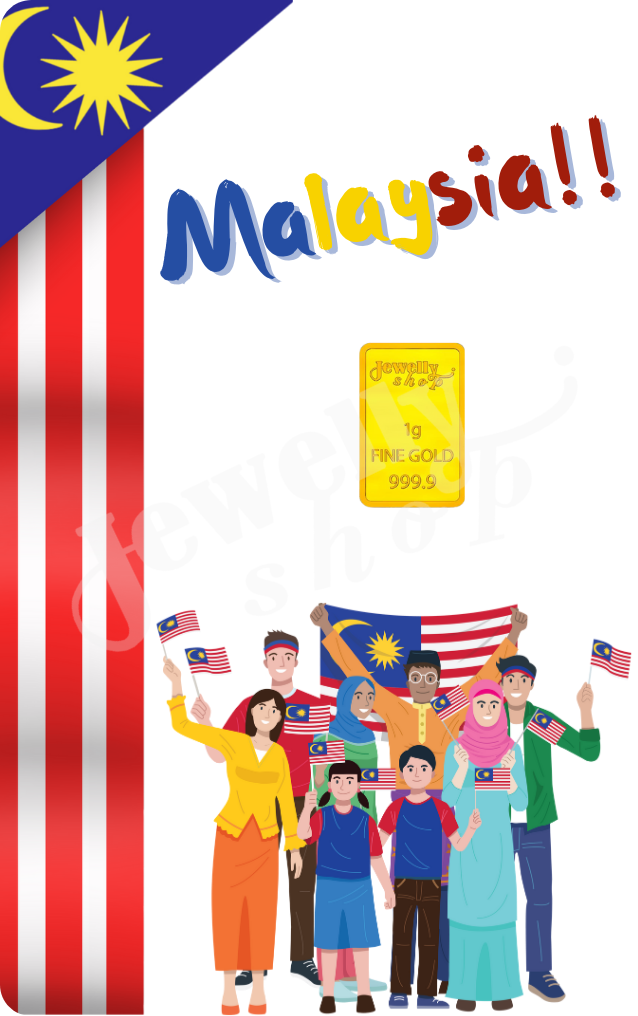 Merdeka Collection - Malaysia 1.0g