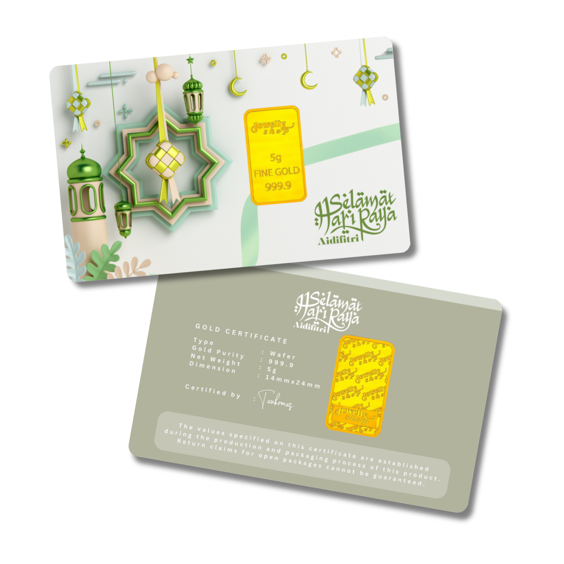 Hari Raya Aidilfitri - Green 5g