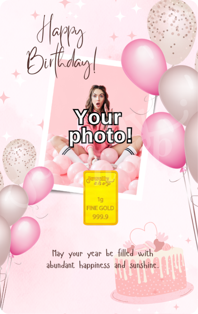 Birthday Personalized Collection - Pink 1.0g