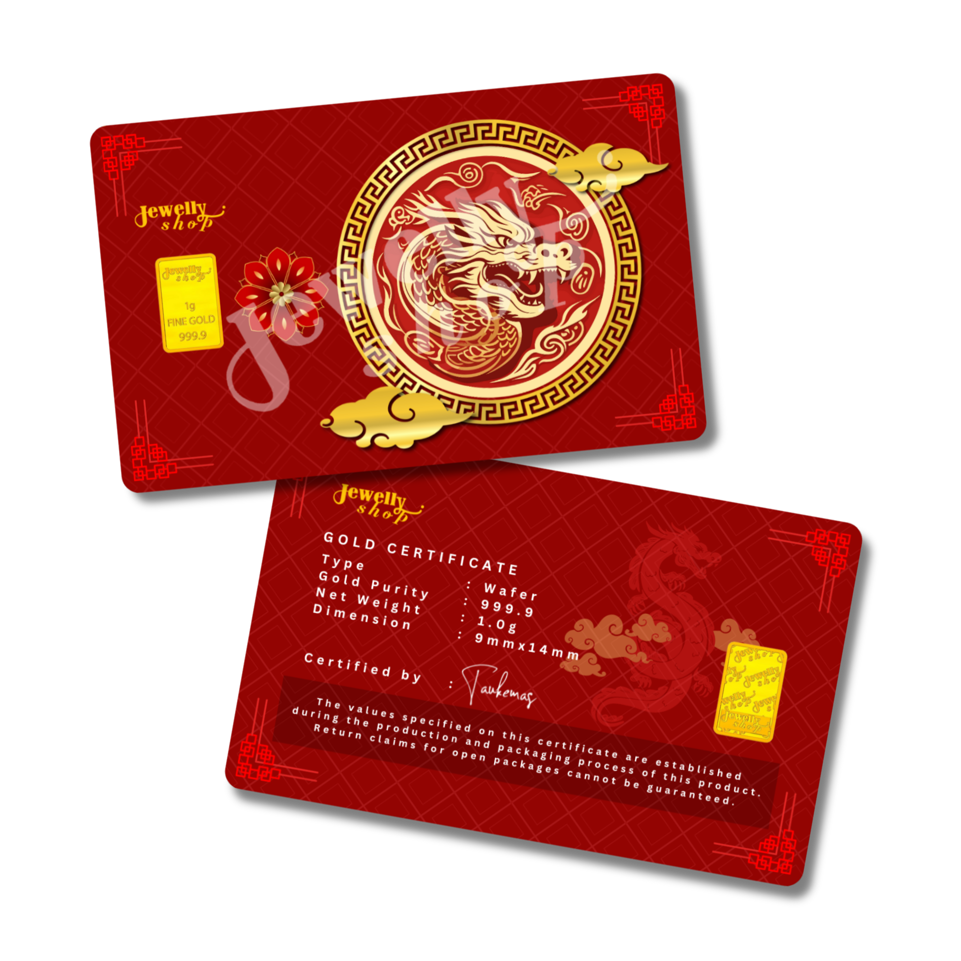 Chinese New Year 2024 (1) - Dragon 1.0g