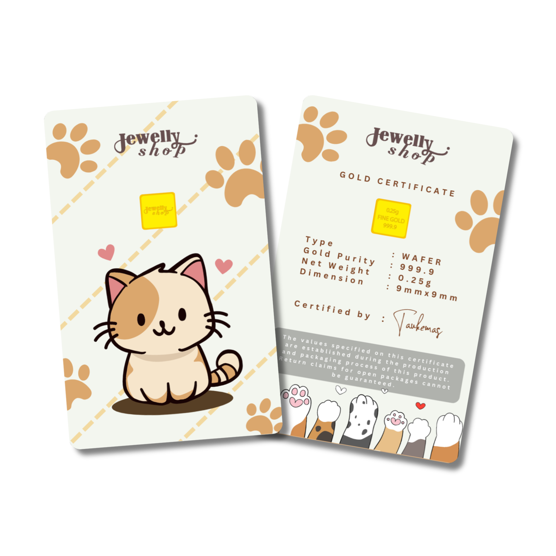 Cat Lover Collection (2) 0.25g