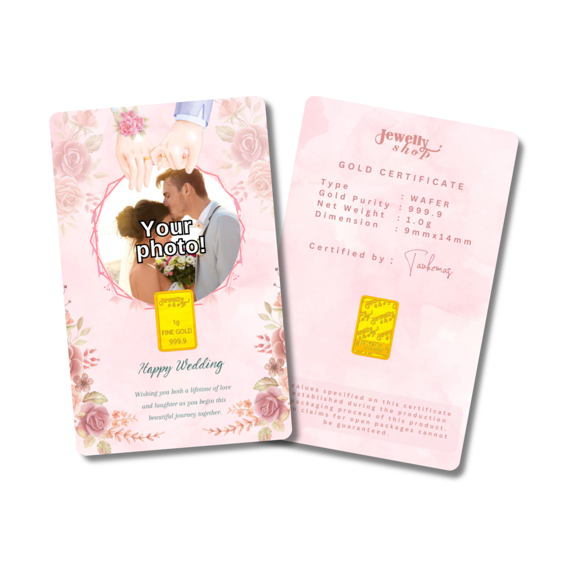 Valentine Personalized Collection (3) | Love 1.0g