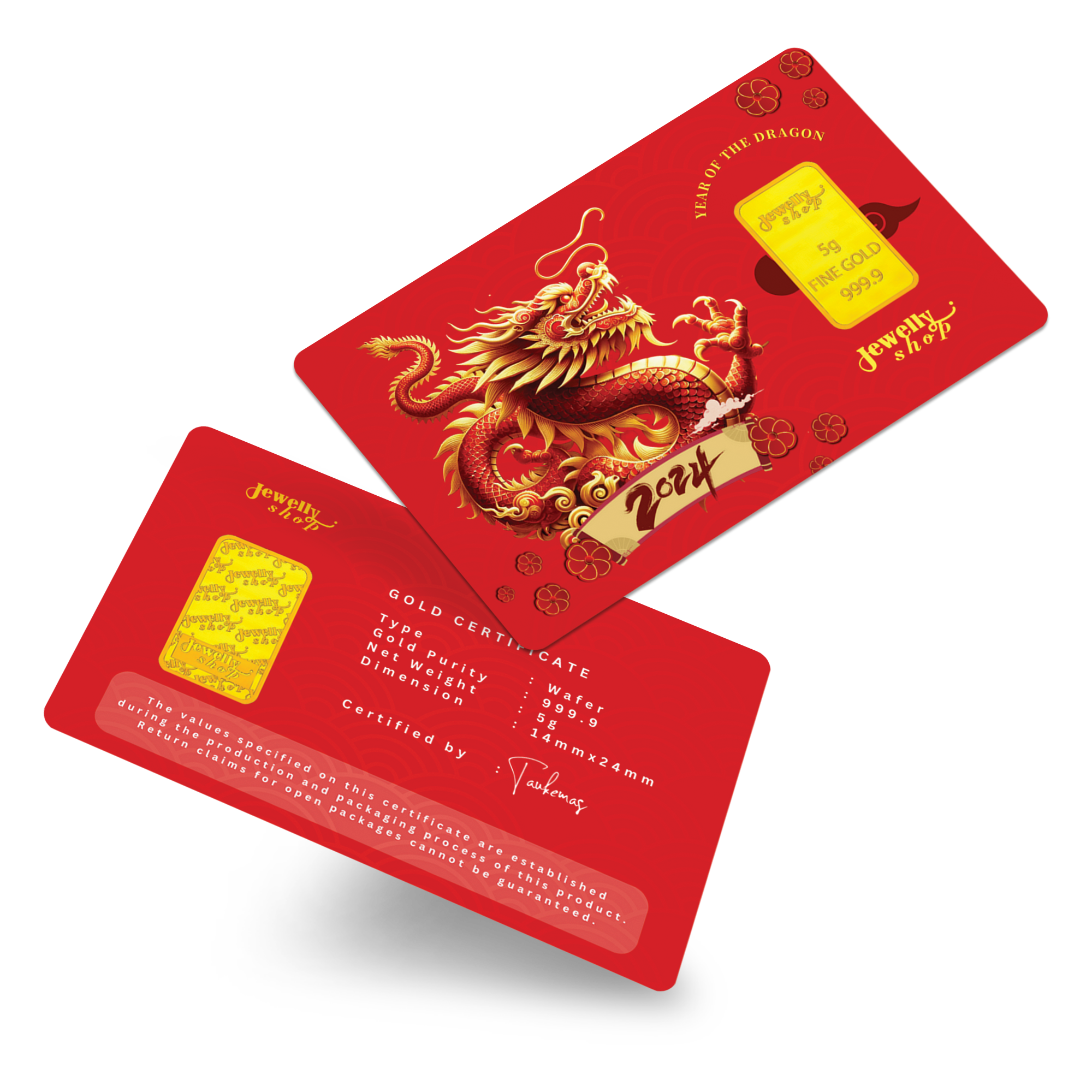 Chinese New Year 2024 (2) - Dragon 5g