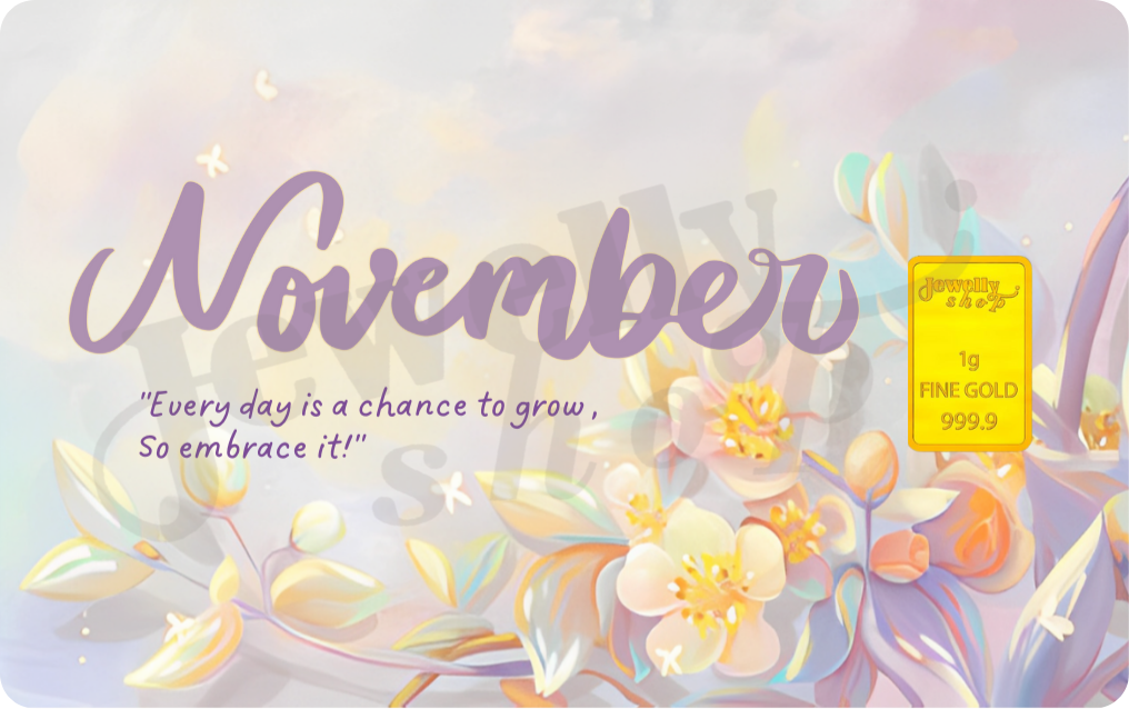 Monthly Nature Collection (Flower | Purple) - November 1.0g