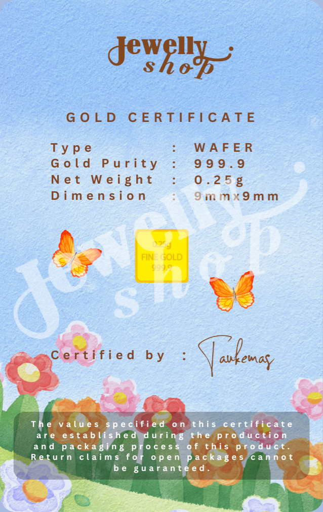 Monthly Nature Collection - August 0.25g