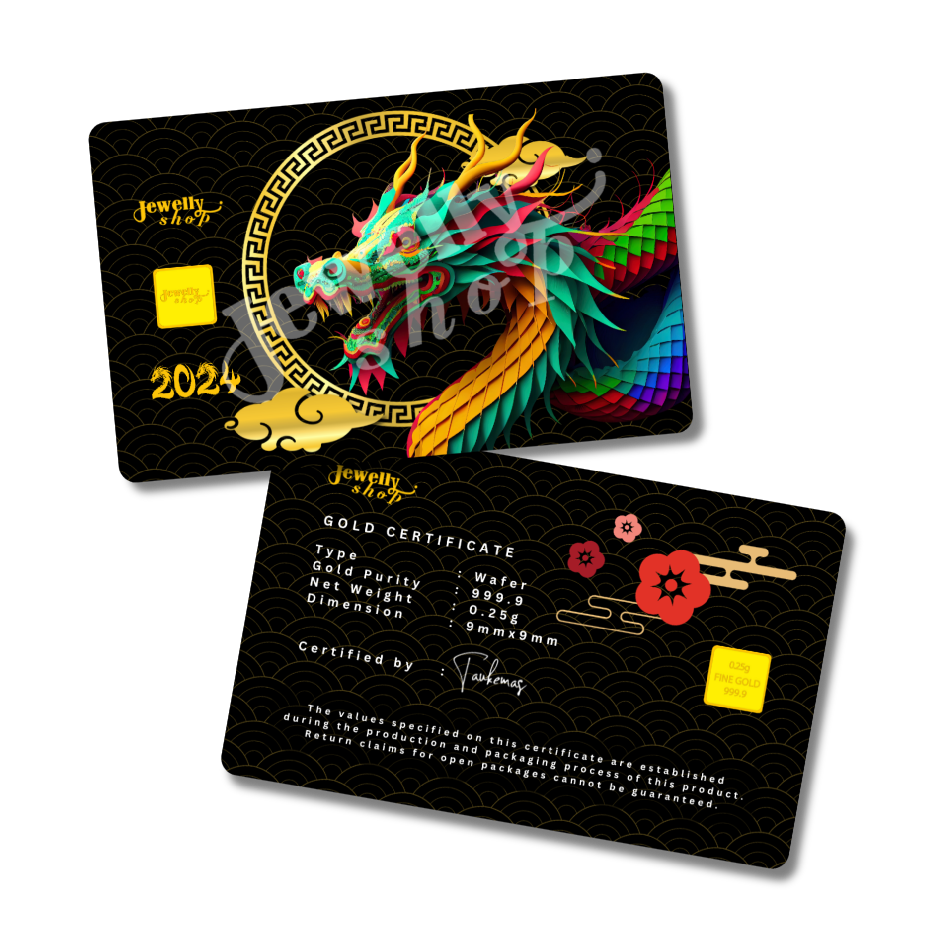 Chinese New Year 2024 - Dragon 0.25g