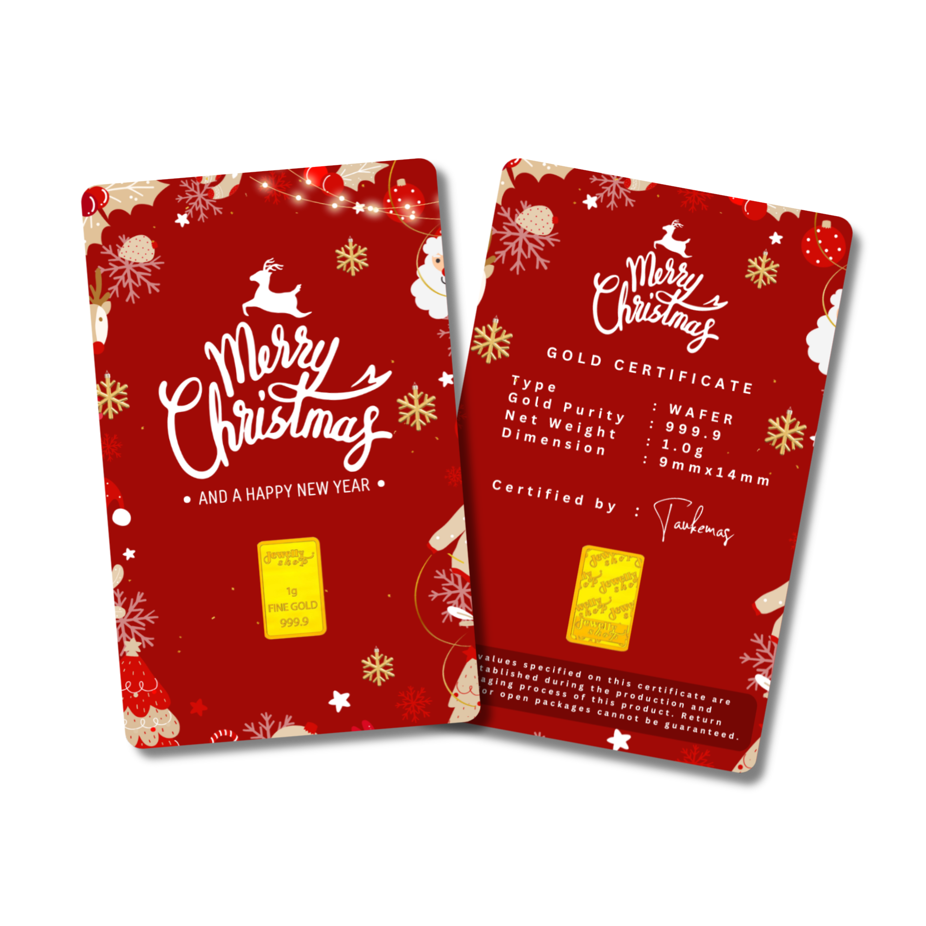 Christmas | New Year - Red 1.0g
