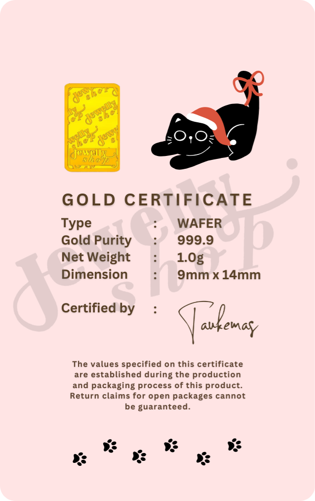 December Cat | Monthly | Christmas 1.0g
