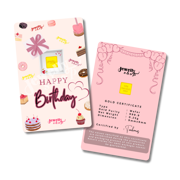 Happy Birthday (2) - Pink 0.25g